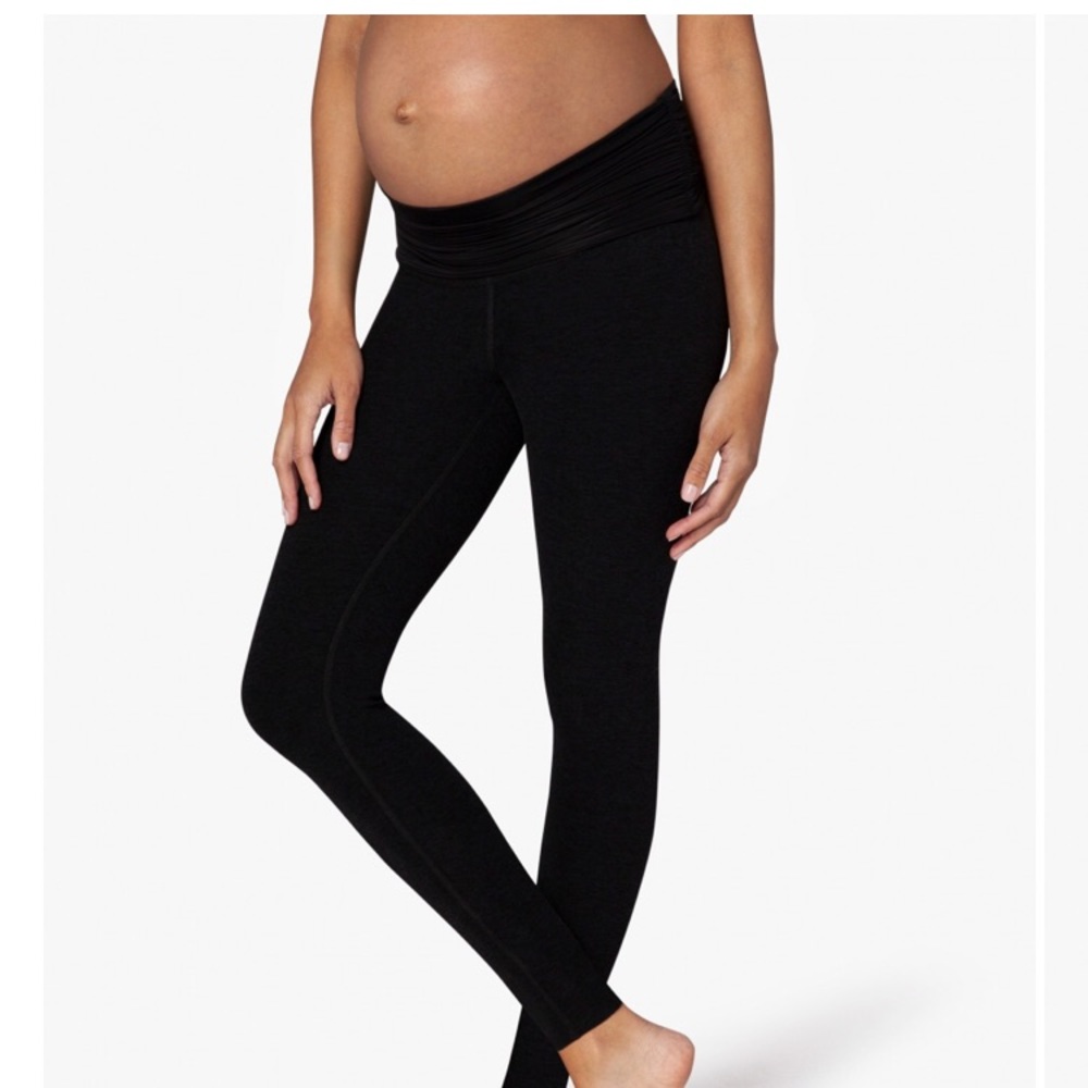 Beyond yoga black Maternity Long Legging